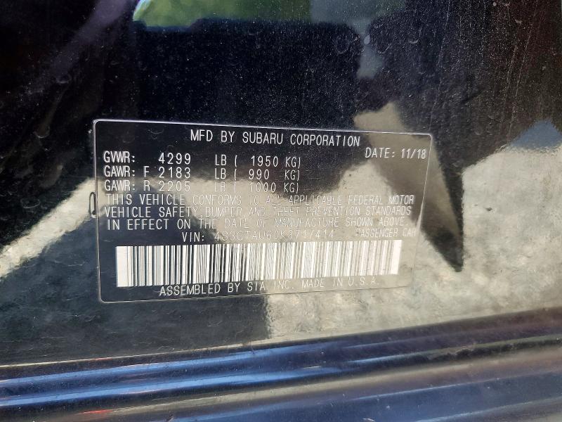 Продажа на аукционе авто 2019 Subaru Impreza, vin: 4S3GTAU60K3717414, номер лота: 60704116