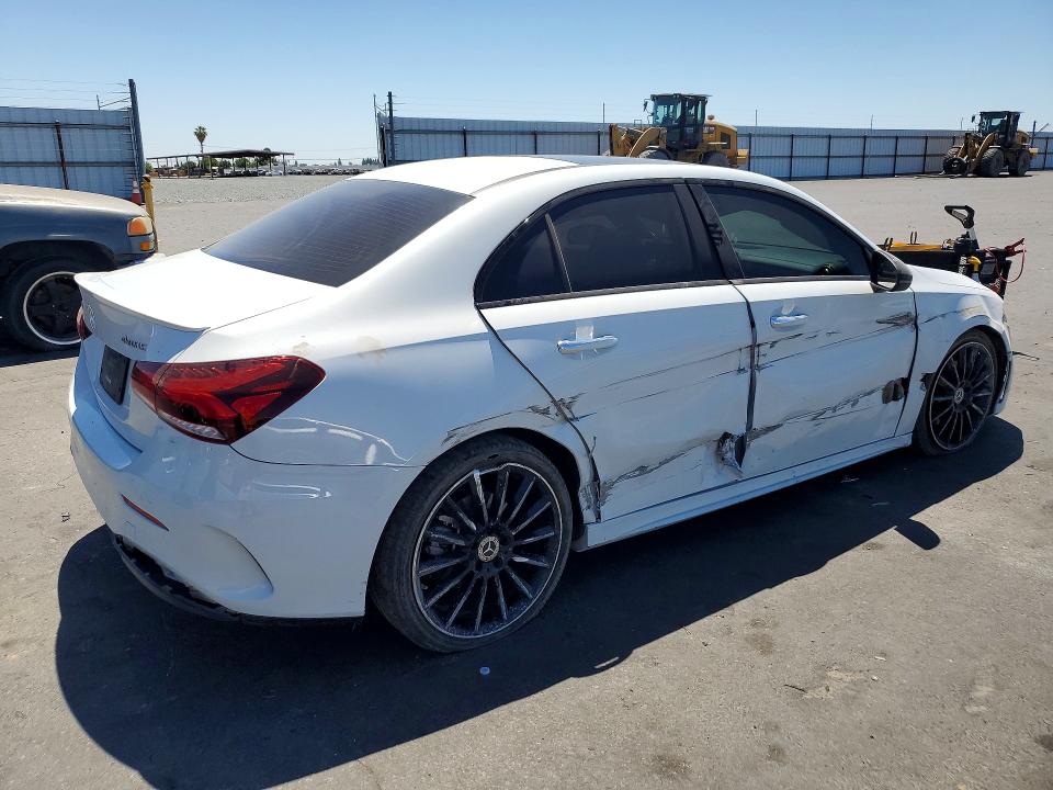 59743706 :رقم المزاد ، W1K3G4FB4MJ255989 vin ، 2021 Mercedes-benz A مزاد بيع