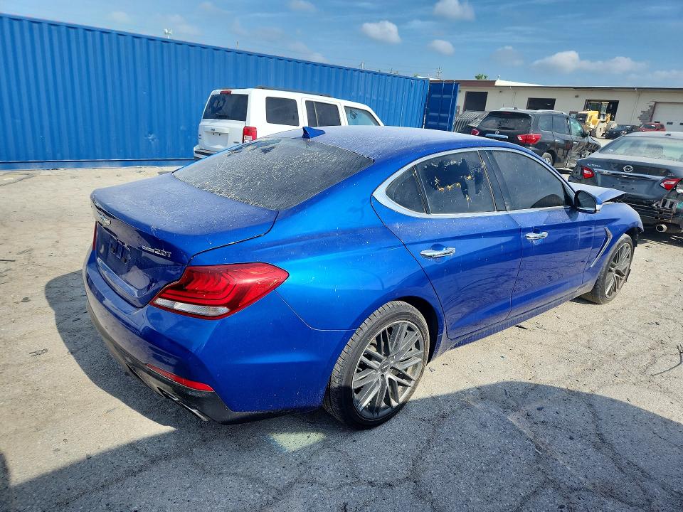 2019 Genesis G70 მანქანა იყიდება აუქციონზე, vin: KMTG64LA9KU025064, აუქციონის ნომერი: 59581536
