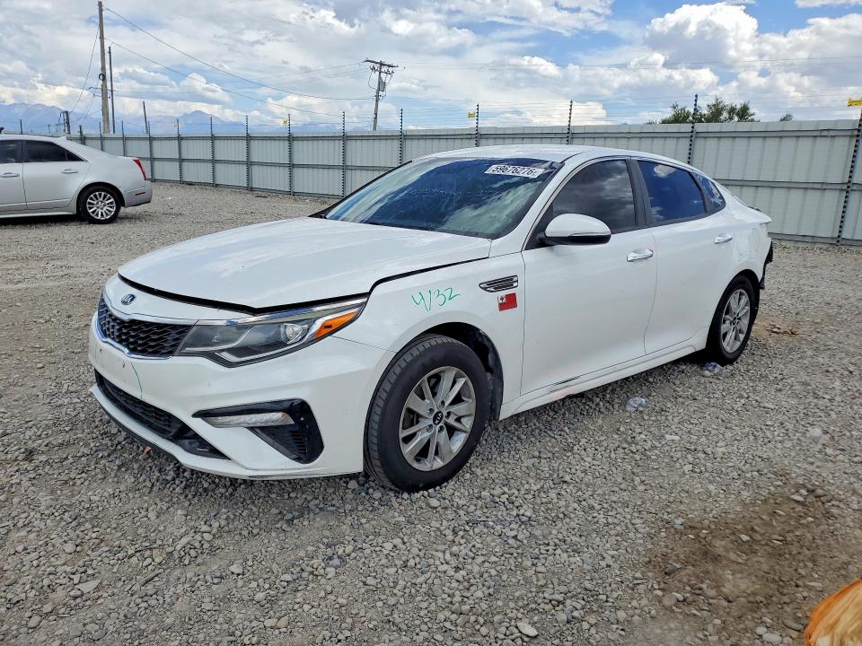 2019 Kia Optima მანქანა იყიდება აუქციონზე, vin: 5XXGT4L36KG275053, აუქციონის ნომერი: 59676276