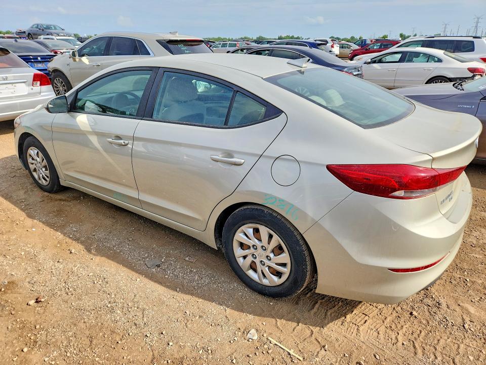 60513896 :رقم المزاد ، 5NPD74LFXHH182776 vin ، 2017 Hyundai Elantra مزاد بيع