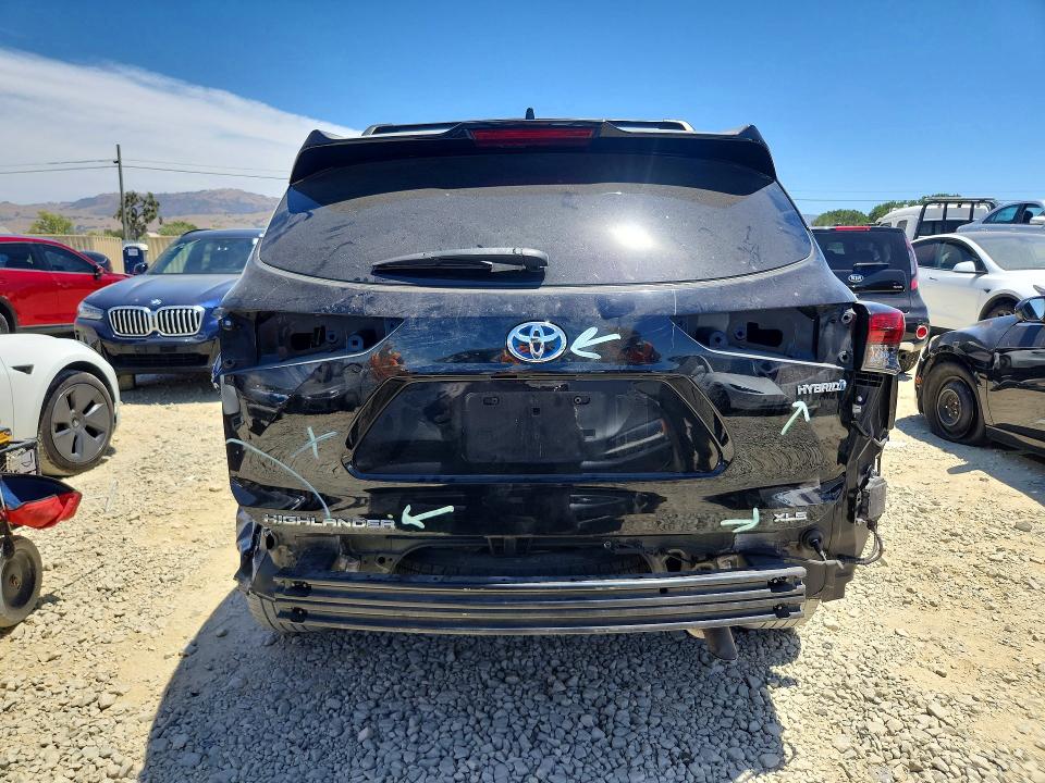59669376 :رقم المزاد ، 5TDHBRCH8MS533574 vin ، 2021 Toyota Highlander مزاد بيع