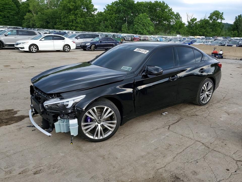 Auction sale of the 2021 Infiniti Q50, vin: JN1EV7CR1MM755296, lot number: 60641376