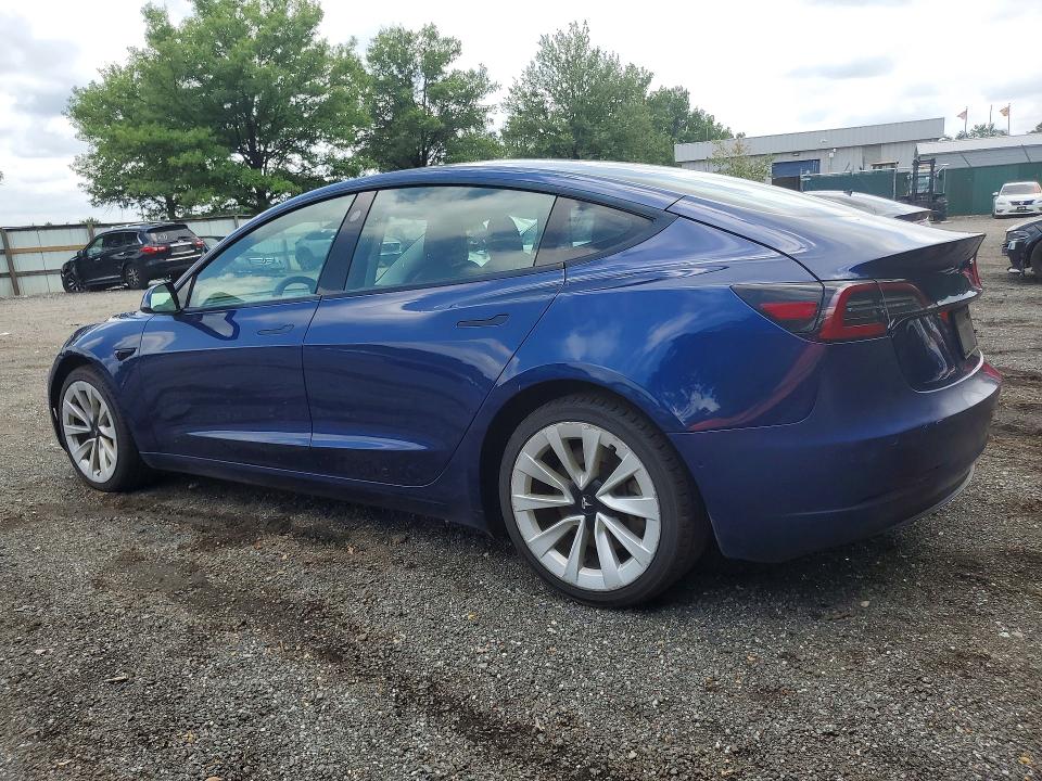 Aukcja sprzedaży 2022 Tesla Model 3, vin: 5YJ3E1EB3NF289754, numer aukcji: 59821146