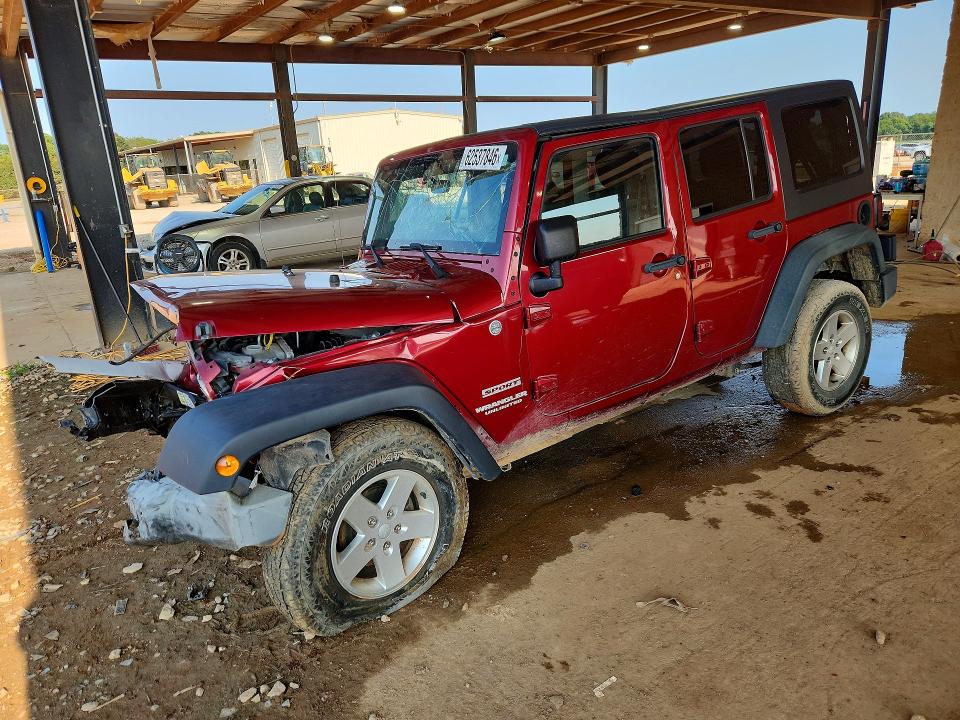 Auction sale of the 2012 Jeep Wrangler Unlimited, vin: 1C4BJWDGXCL183040, lot number: 62537846