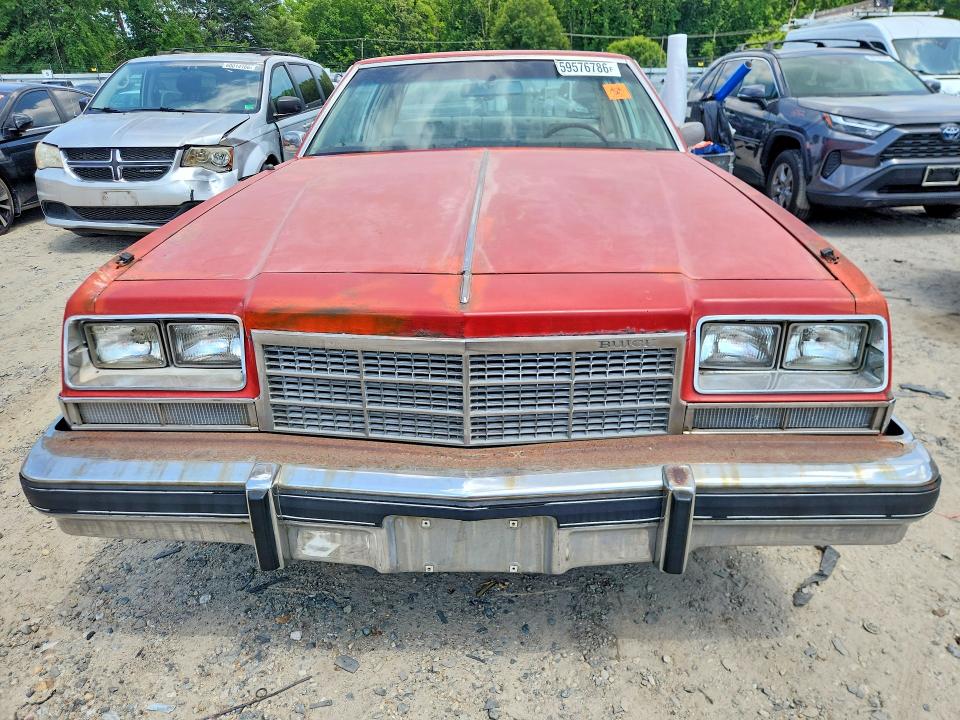 59576786 :رقم المزاد ، 4X37K7E151329 vin ، 1977 Buick Electra 225 مزاد بيع