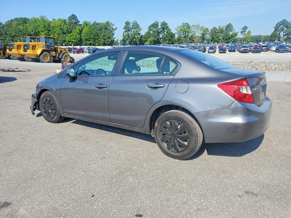 Продажа на аукционе авто 2012 Honda Civic, vin: 2HGFB2F51CH579150, номер лота: 59071536