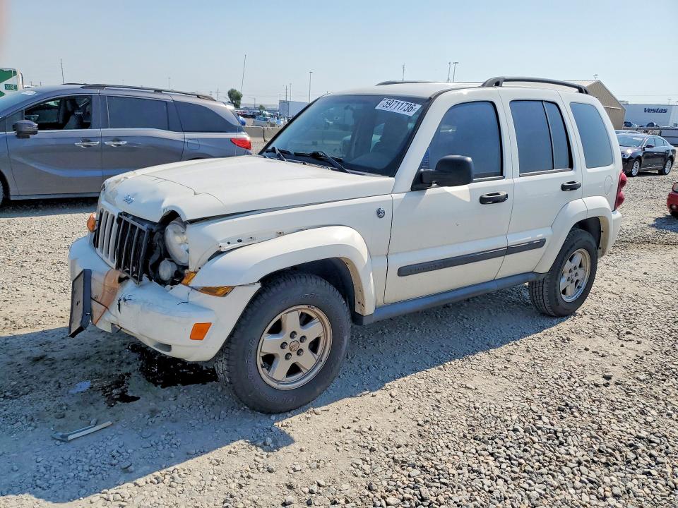 59711736 :رقم المزاد ، 1J4GL48K07W704865 vin ، 2007 Jeep Liberty مزاد بيع
