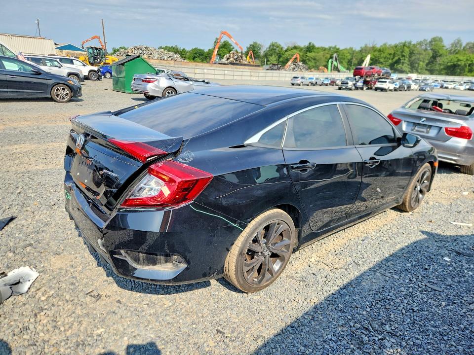 Продажа на аукционе авто 2020 Honda Civic, vin: 2HGFC2F89LH526204, номер лота: 59772676
