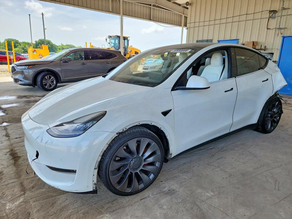 59980006 :رقم المزاد ، 5YJYGDEF7LF040780 vin ، 2020 Tesla Model Y مزاد بيع