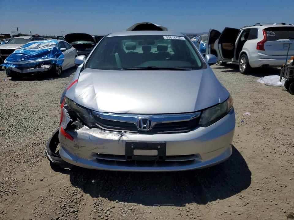 59818766 :رقم المزاد ، 19XFB2F51CE377354 vin ، 2012 Honda Civic مزاد بيع