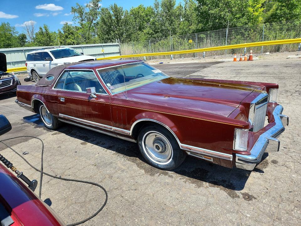 62415876 :رقم المزاد ، 7Y89A900122 vin ، 1977 Lincoln Continental Mk V مزاد بيع