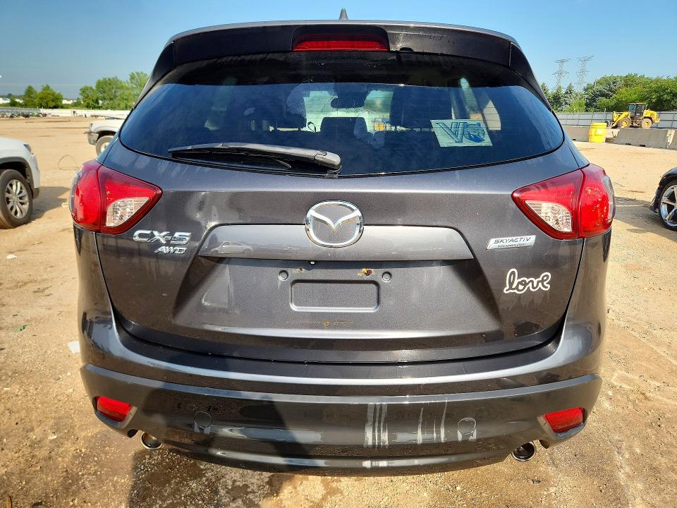 2015 Mazda Cx-5 მანქანა იყიდება აუქციონზე, vin: JM3KE4DY3F0486675, აუქციონის ნომერი: 60482666