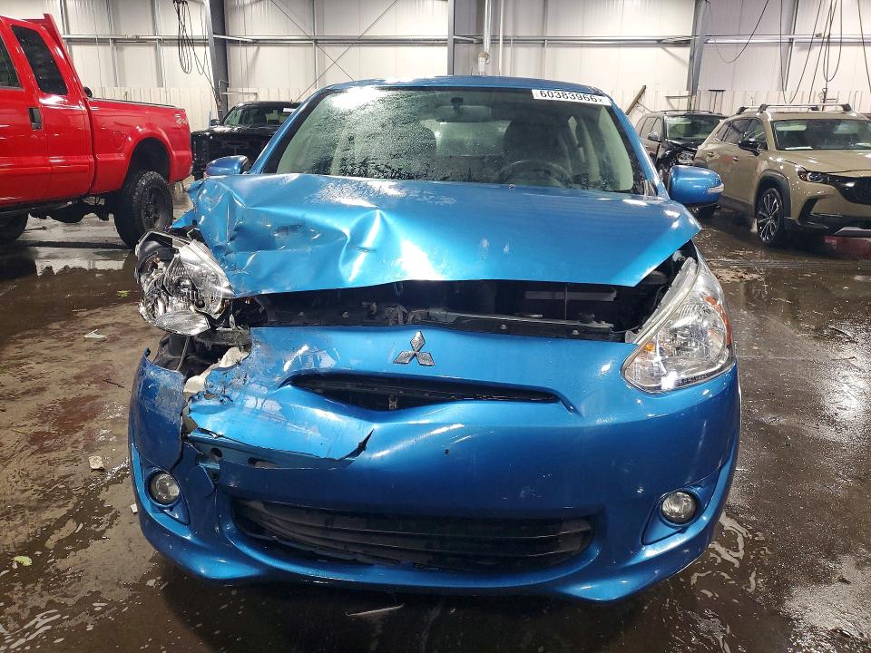 2015 Mitsubishi Mirage მანქანა იყიდება აუქციონზე, vin: ML32A4HJ1FH040000, აუქციონის ნომერი: 60383966