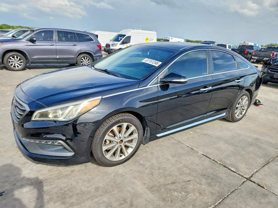 61151246 :رقم المزاد ، 5NPE34AF9GH418092 vin ، 2016 Hyundai Sonata مزاد بيع
