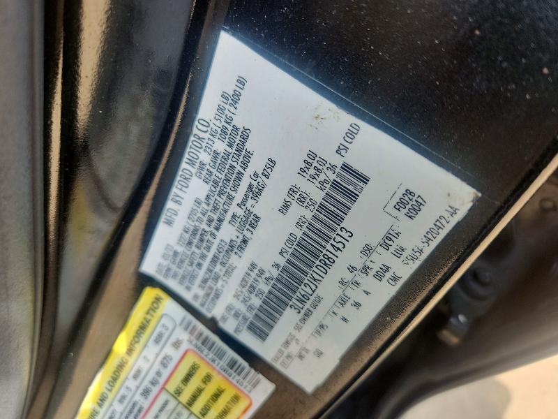 2013 Lincoln Mkz მანქანა იყიდება აუქციონზე, vin: 3LN6L2JK1DR814513, აუქციონის ნომერი: 60898526