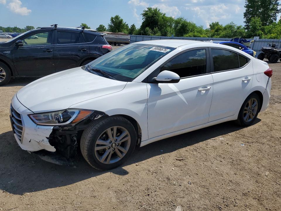 Aukcja sprzedaży 2017 Hyundai Elantra, vin: KMHD84LF9HU398245, numer aukcji: 59996676
