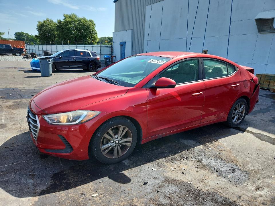 2018 Hyundai Elantra მანქანა იყიდება აუქციონზე, vin: 5NPD84LF0JH242938, აუქციონის ნომერი: 61077316