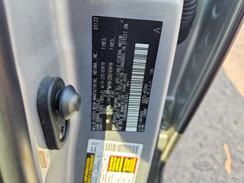 Aukcja sprzedaży 2022 Toyota Highlander, vin: 5TDBZRBH8NS183643, numer aukcji: 61200536