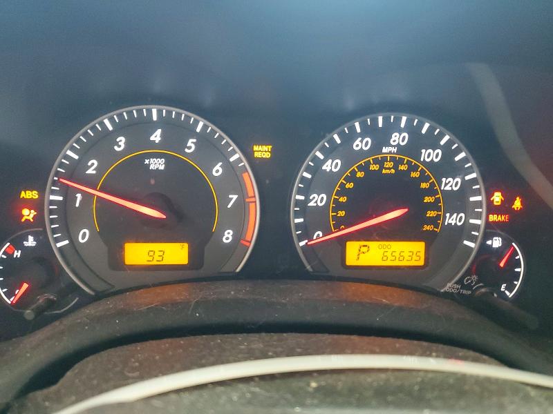 59530046 :رقم المزاد ، 2T1BU4EE6AC483350 vin ، 2010 Toyota Corolla مزاد بيع