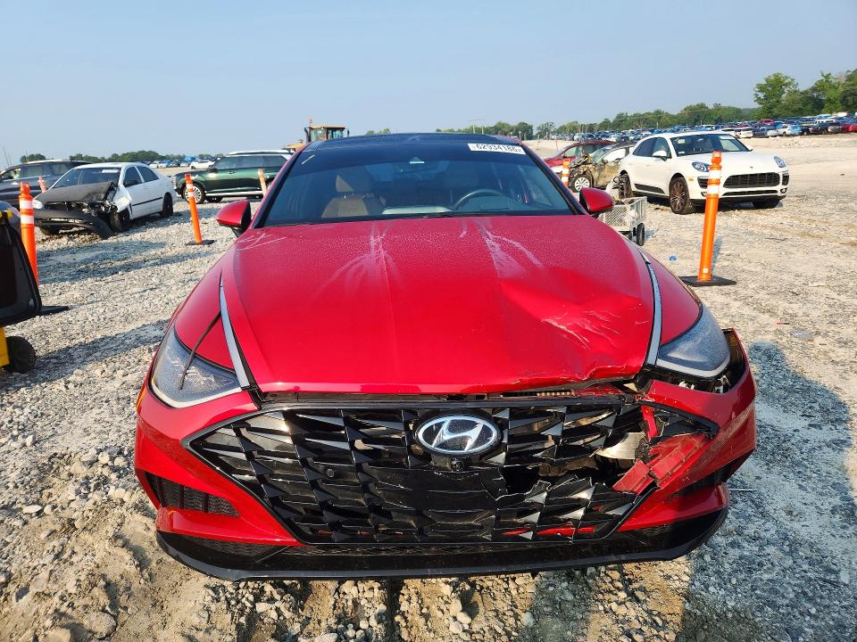 2021 Hyundai Sonata მანქანა იყიდება აუქციონზე, vin: KMHL34J26MA154686, აუქციონის ნომერი: 62934186