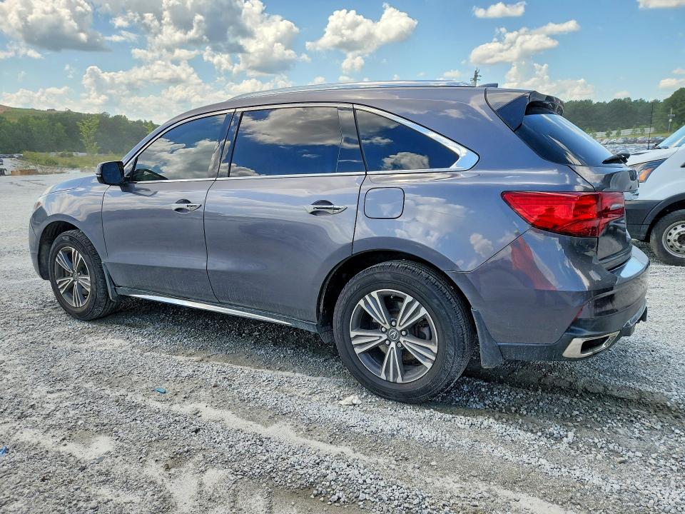 61859756 :رقم المزاد ، 5J8YD4H36HL001341 vin ، 2017 Acura Mdx مزاد بيع