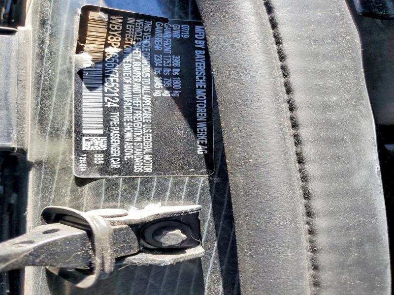 59958136 :رقم المزاد ، WBY8P4C56K7E52124 vin ، 2019 Bmw I3 مزاد بيع
