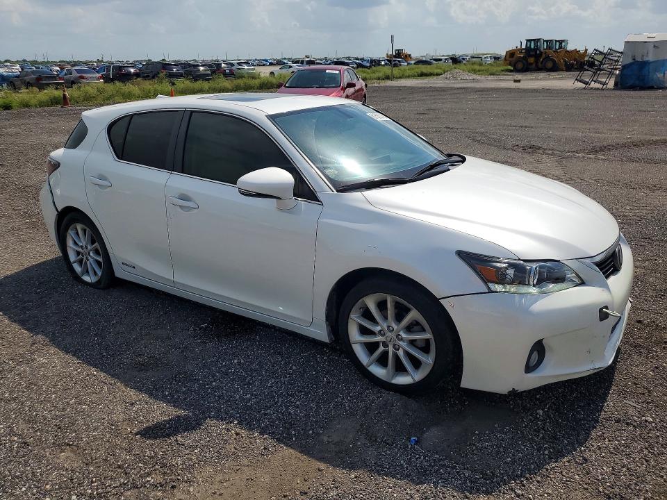 2012 Lexus Ct მანქანა იყიდება აუქციონზე, vin: JTHKD5BH2C2075156, აუქციონის ნომერი: 61533746