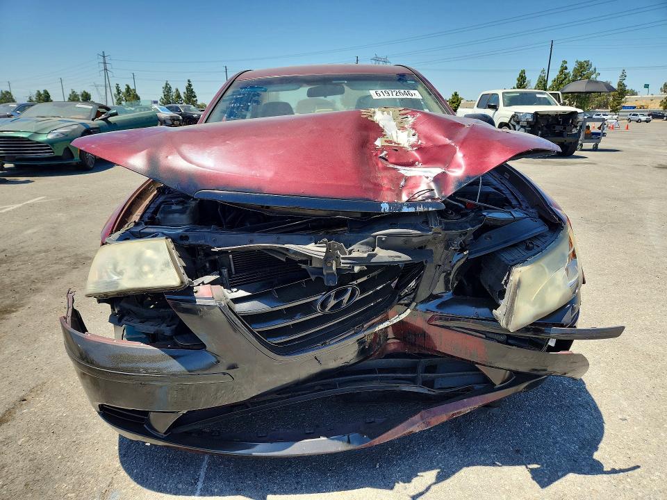 2009 Hyundai Sonata მანქანა იყიდება აუქციონზე, vin: 5NPET46C69H408542, აუქციონის ნომერი: 61972646