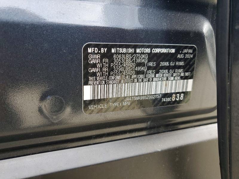 Aukcja sprzedaży 2025 Mitsubishi Outlander, vin: JA4T5WA99SZ002157, numer aukcji: 59712186