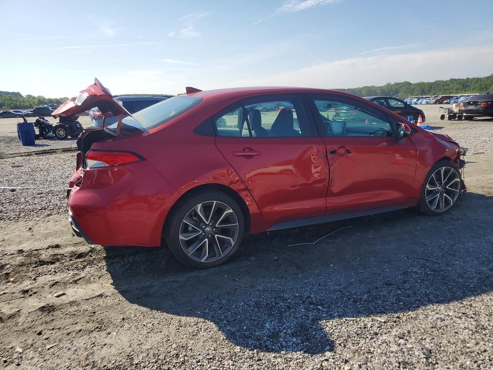 61082326 :رقم المزاد ، 5YFS4RCE6LP001768 vin ، 2020 Toyota Corolla مزاد بيع