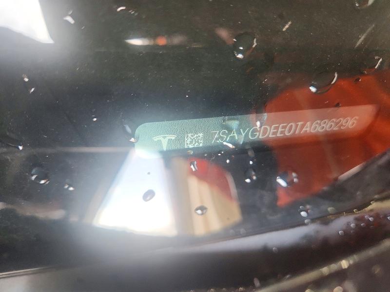 60282196 :رقم المزاد ، 7SAYGDEE0TA686296 vin ، 2026 Tesla Model Y مزاد بيع