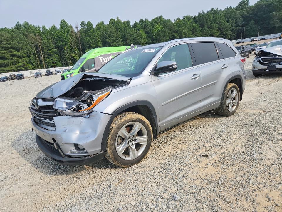 2016 Toyota Highlander მანქანა იყიდება აუქციონზე, vin: 5TDDKRFH5GS313274, აუქციონის ნომერი: 62124536