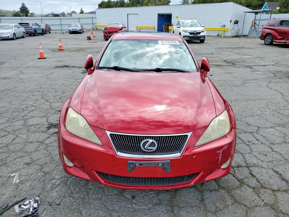 2008 Lexus Is მანქანა იყიდება აუქციონზე, vin: JTHBK262485054888, აუქციონის ნომერი: 61133356