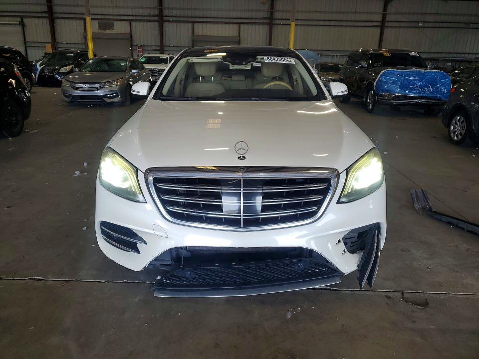 60433006 :رقم المزاد ، WDDUG6GB7JA364134 vin ، 2018 Mercedes-benz S مزاد بيع