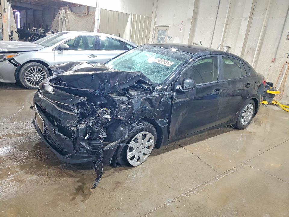 59329516 :رقم المزاد ، 3KPA24AD4NE433214 vin ، 2022 Kia Rio مزاد بيع
