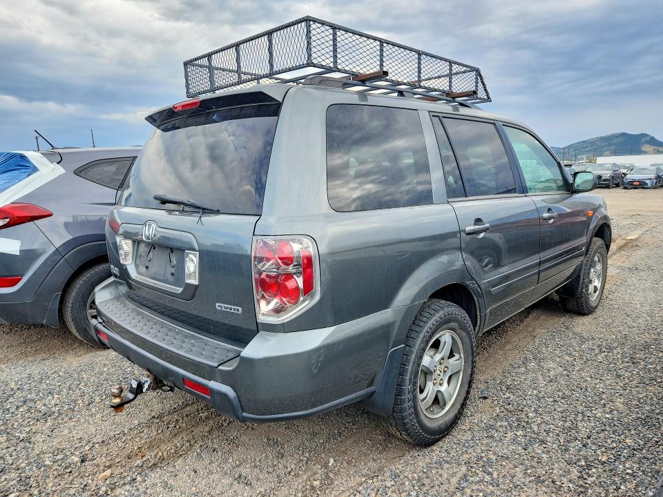 60141176 :رقم المزاد ، 5FNYF18417B025953 vin ، 2007 Honda Pilot مزاد بيع
