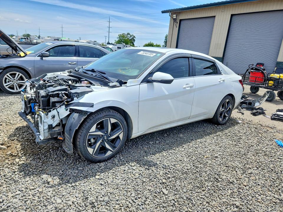 73340705 :رقم المزاد ، 5NPLN4AGXMH013347 vin ، 2021 Hyundai Elantra مزاد بيع
