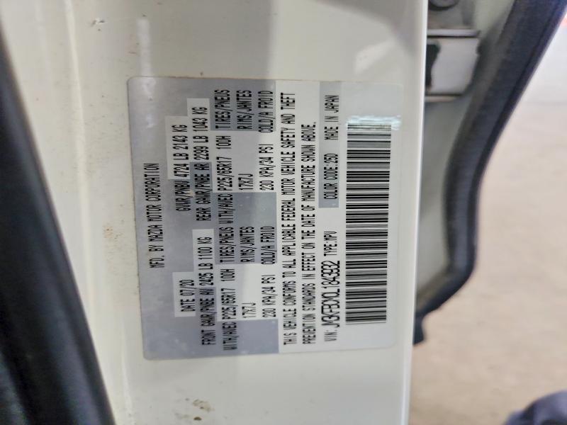Продаж на аукціоні авто 2020 Mazda Cx-5, vin: JM3KFBCM0L1843932, номер лоту: 59189606
