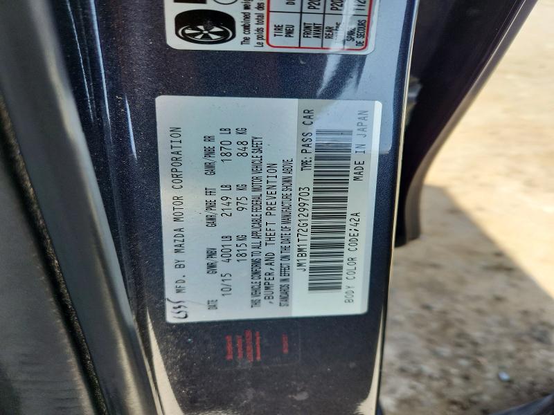 Продаж на аукціоні авто 2016 Mazda 3, vin: JM1BM1T72G1299703, номер лоту: 60601526