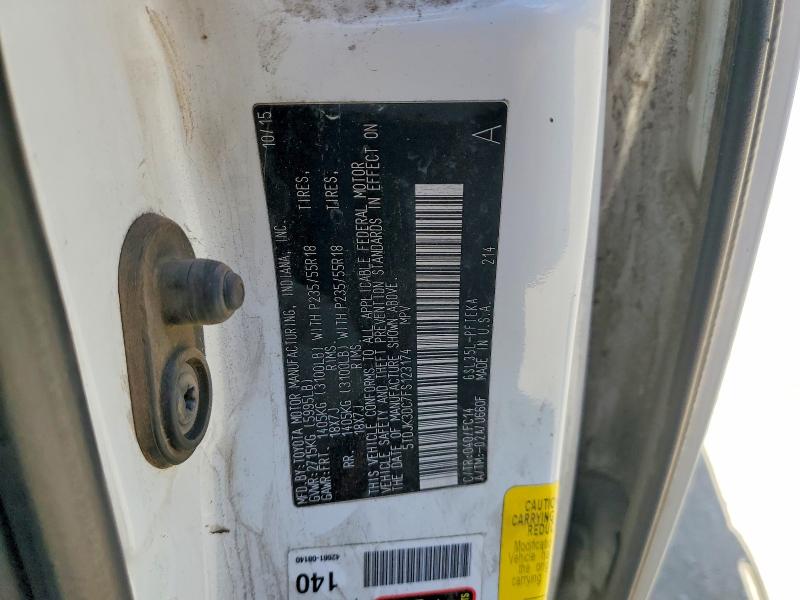 2015 Toyota Sienna მანქანა იყიდება აუქციონზე, vin: 5TDJK3DC7FS123174, აუქციონის ნომერი: 85613885