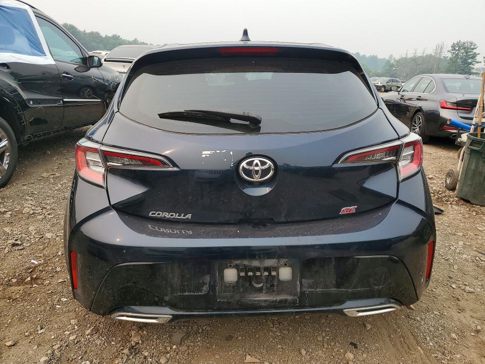 61372766 :رقم المزاد ، JTNK4RBE1K3061350 vin ، 2019 Toyota Corolla Hatchback مزاد بيع