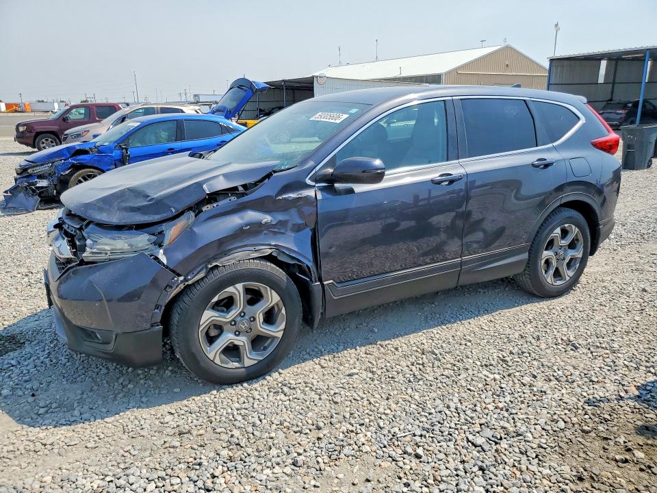 59305606 :رقم المزاد ، 7FARW1H51JE040235 vin ، 2018 Honda Cr-v مزاد بيع