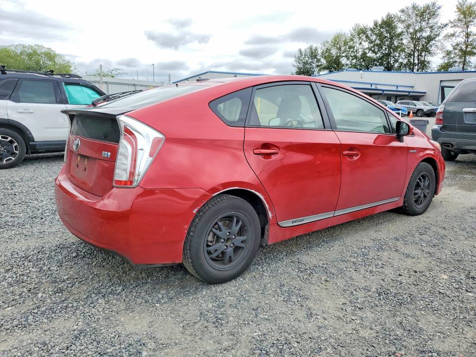 61381096 :رقم المزاد ، JTDKN3DU5C5437332 vin ، 2012 Toyota Prius مزاد بيع