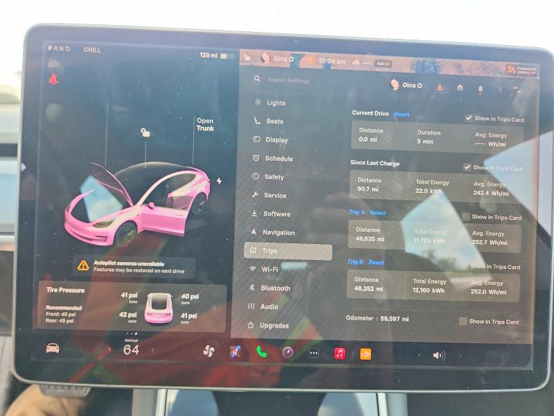 Aukcja sprzedaży 2019 Tesla Model 3, vin: 5YJ3E1EA6KF337606, numer aukcji: 62289896