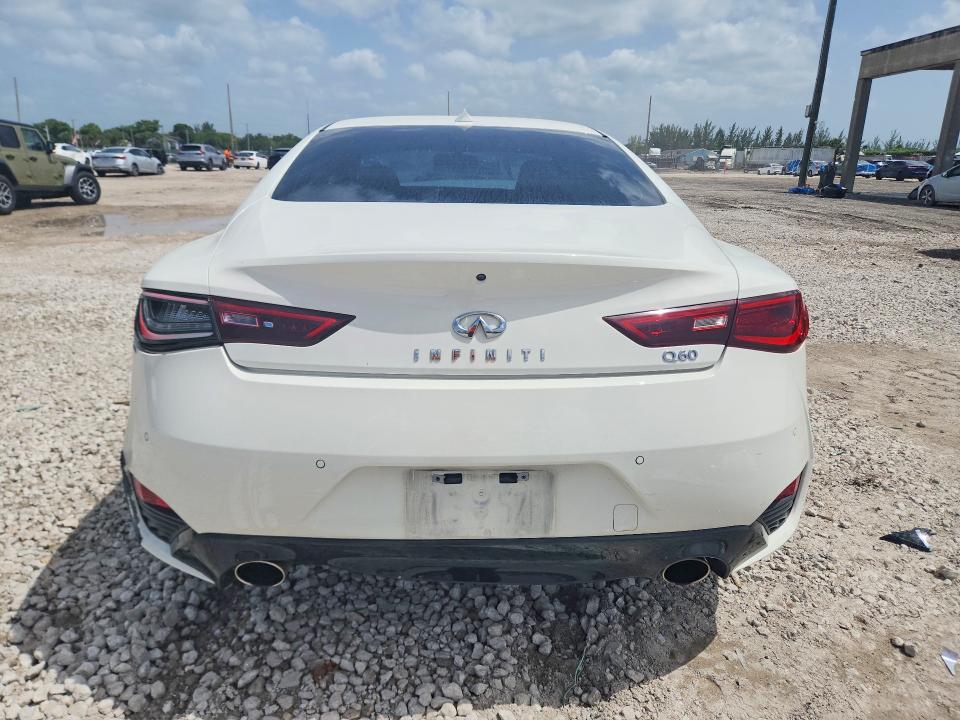 2021 Infiniti Q60 მანქანა იყიდება აუქციონზე, vin: JN1EV7KK9MM410845, აუქციონის ნომერი: 60173796