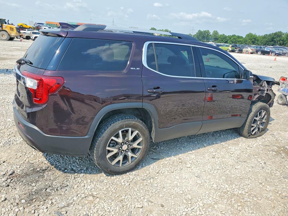 60855626 :رقم المزاد ، 1GKKNRLS0MZ100388 vin ، 2021 Gmc Acadia مزاد بيع