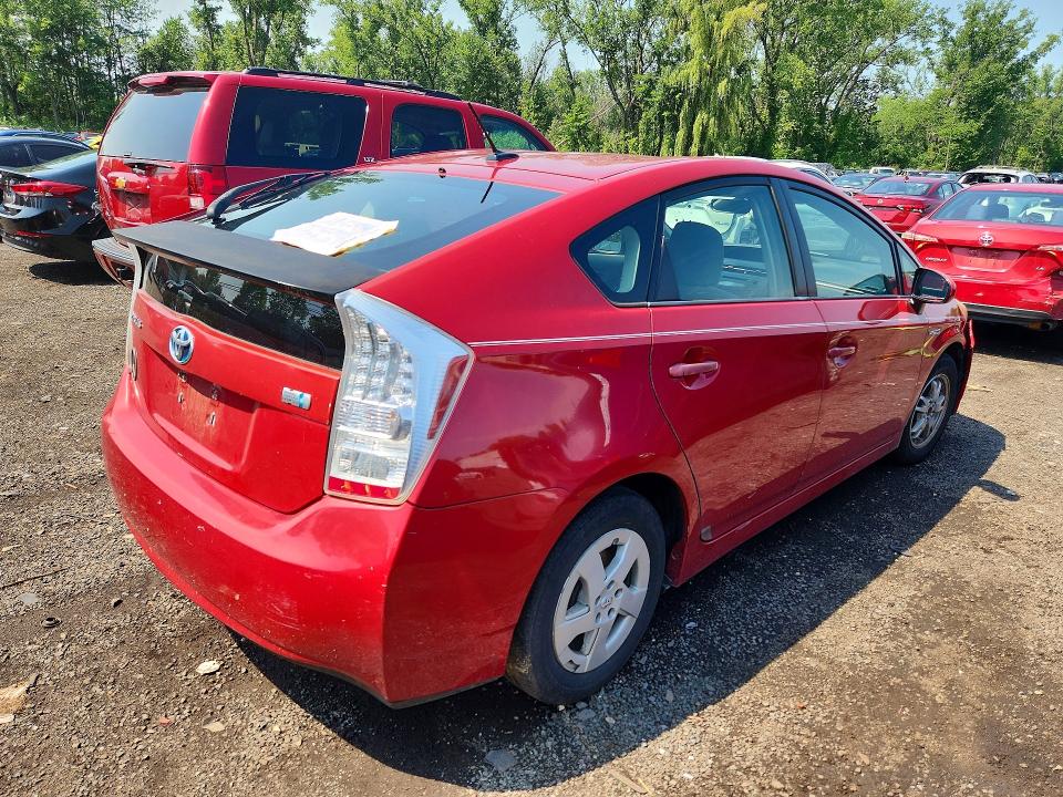 2010 Toyota Prius მანქანა იყიდება აუქციონზე, vin: JTDKN3DU9A0200417, აუქციონის ნომერი: 54966746
