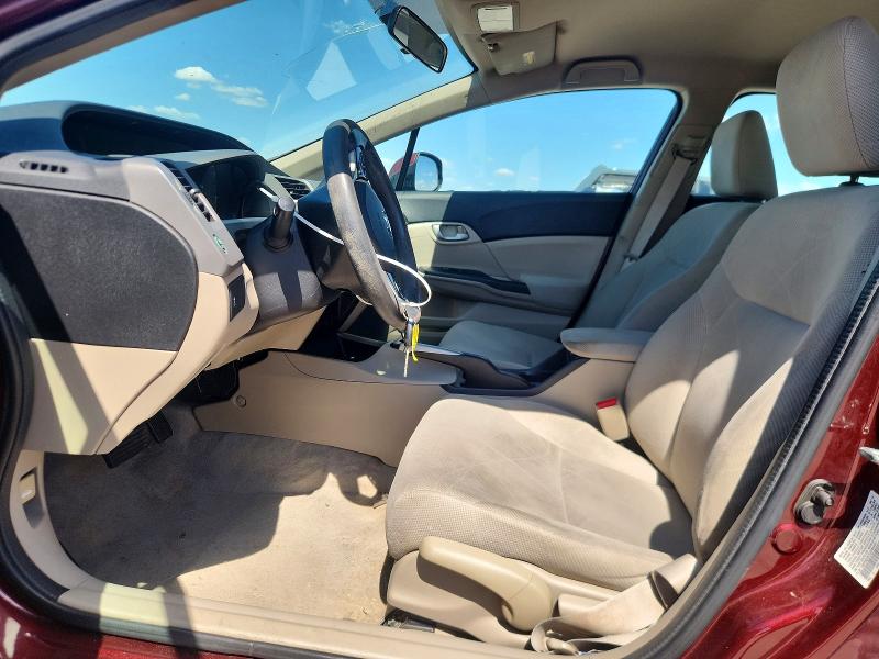 Продаж на аукціоні авто 2012 Honda Civic, vin: 19XFB2F57CE089404, номер лоту: 60801086