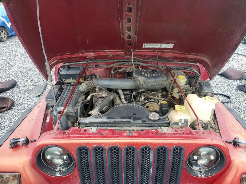 60400886 :رقم المزاد ، 1J4FY29P7WP752173 vin ، 1998 Jeep Wrangler / Tj مزاد بيع